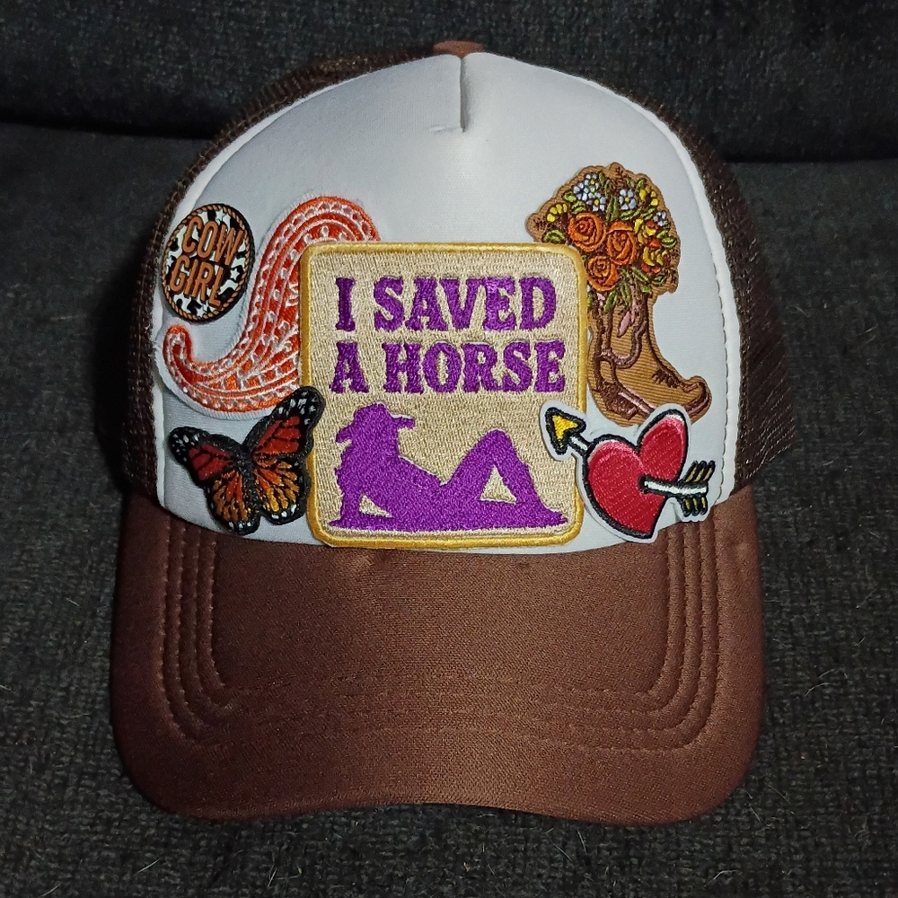 "I Saved A Horse" Trucker Hat